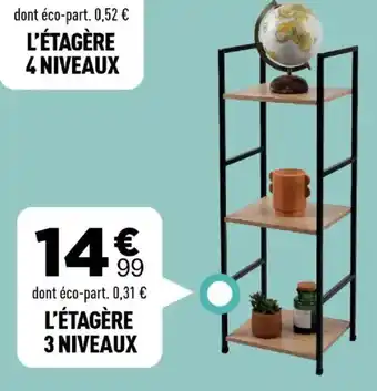 Centrakor L'étagère 3 niveaux offre