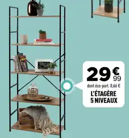 Centrakor L'étagère 5 niveaux offre