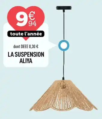 Centrakor La suspension aliya offre