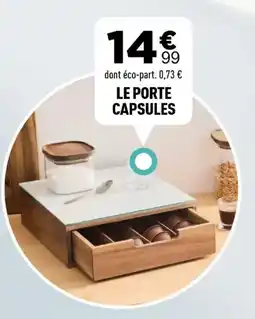 Centrakor Le porte capsules offre
