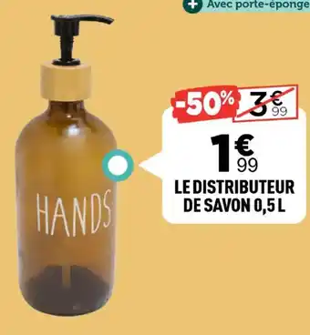 Centrakor Le distributeur de savon offre