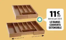 Centrakor Le range- couverts extensible offre