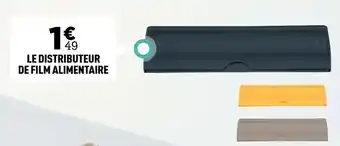 Centrakor Le distributeur de film alimentaire offre