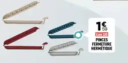 Centrakor Pinces fermeture hermétique offre