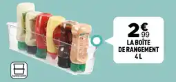 Centrakor La boîte de rangement offre