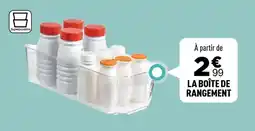 Centrakor La boîte de rangement offre