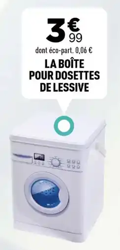 Centrakor La boîte pour dosettes de lessive offre