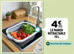 Centrakor Le panier rétractable offre