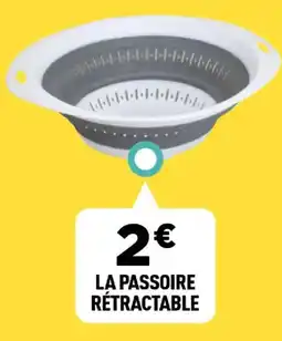 Centrakor La passoire rétractable offre