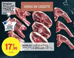 Intermarché Agneau côtelettes à griller offre