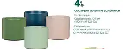 Truffaut Cache-pot automne scheurich offre