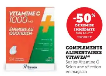 Super U Complements alimentaires vitavea offre