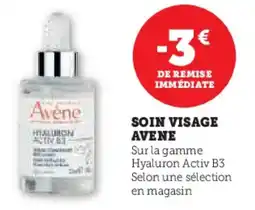 Super U Soin visage avene offre