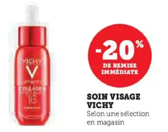 Super U Soin visage vichy offre