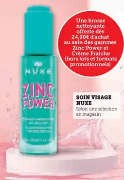 Super U Soin visage nuxe offre
