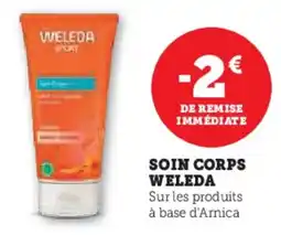 Super U Soin corps weleda offre