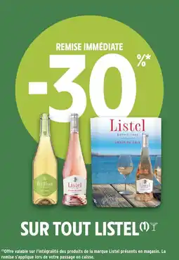 Intermarché Express Sur tout listel offre