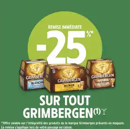 Intermarché Express Sur tout grimbergen offre