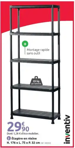 Mr Bricolage Étagère en résine offre