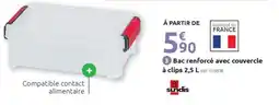 Mr Bricolage Bac renforcé avec couvercle à clips offre