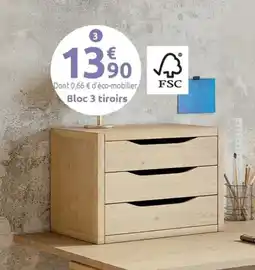 Mr Bricolage Bloc 3 tiroirs offre