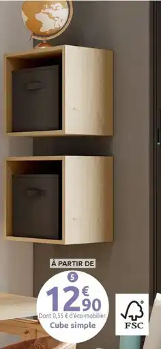 Mr Bricolage Cube simple offre