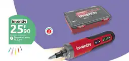 Mr Bricolage INVENTIV Tournevis sans fil 3,6 V offre
