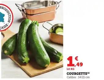 Maximarché Courgette offre