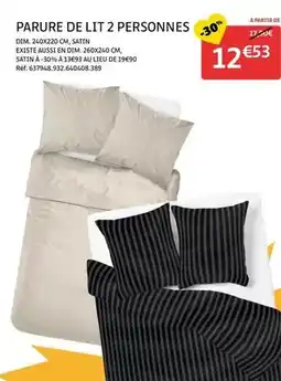 Gifi Dim - parure de lit 2 personnes offre