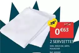 Gifi Dim - 2 serviettes offre