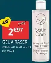 Gifi Care - gel à raser offre