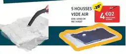 Gifi Dim - 5 housses vide air offre