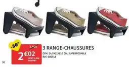 Gifi Dim - 3 range-chaussures offre