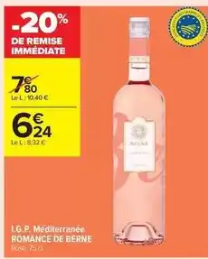 Carrefour Drive I.g.p. méditerranée offre