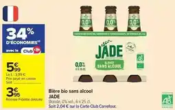 Carrefour Drive Carrefour - bière bio sans alcool offre