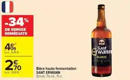 Carrefour Drive Bière haute fermentation offre