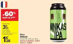 Carrefour Drive Ninkasi - bière offre