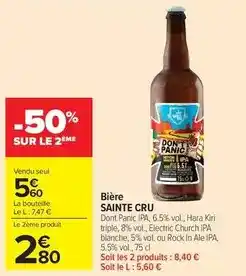 Carrefour Drive Kiri - bière offre