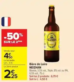 Carrefour Drive Bière de loire offre