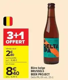 Carrefour Drive Delta - bière belge offre