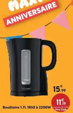 Maxi Bazar Techwood - bouilloire offre