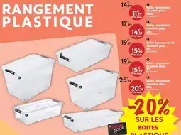 Maxi Bazar Boite rangement solution plus offre