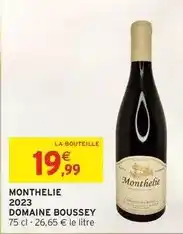 Intermarché Monthelie 2023 offre