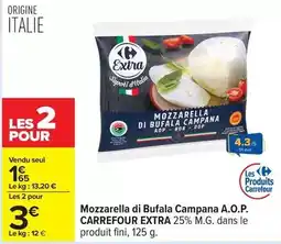 Carrefour Carrefour - mozzarella di bufala campana a.o.p offre