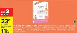 Carrefour Bose - i.g. pays d'oc l'heritage de cabillan offre