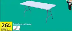 Carrefour Artis - table pliante multi-usage offre