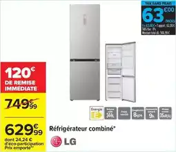 Carrefour Total - réfrigérateur combiné offre