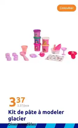 Action Kit de pâte à modeler glacier offre