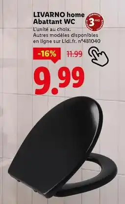 Lidl Livarno home - abattant wc offre