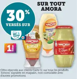 Hyper U Sur tout amora offre